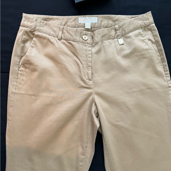 Michael Kors Tan Straight Leg Pants - Picture 5 of 7